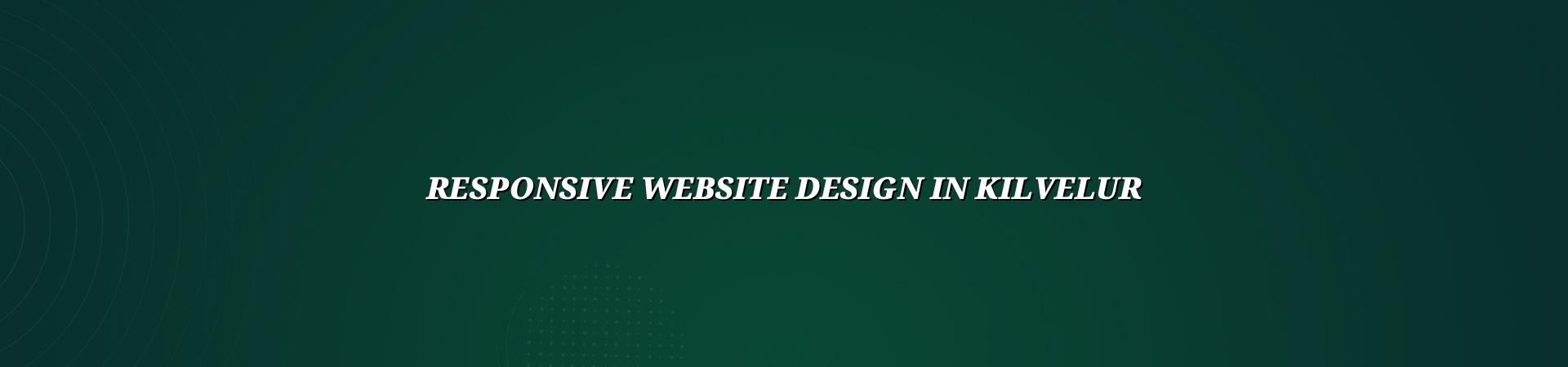 Responsive website design in Kilvelur by WebGLITS