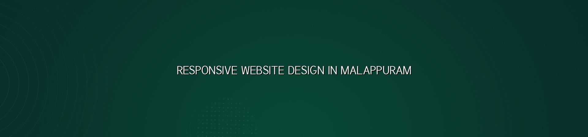 Responsive website design in Malappuram — WebGLITS