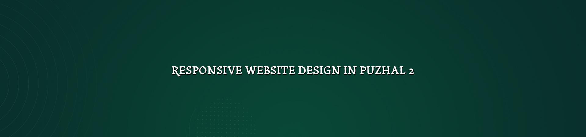Responsive web design checklist for Puzhal businesses