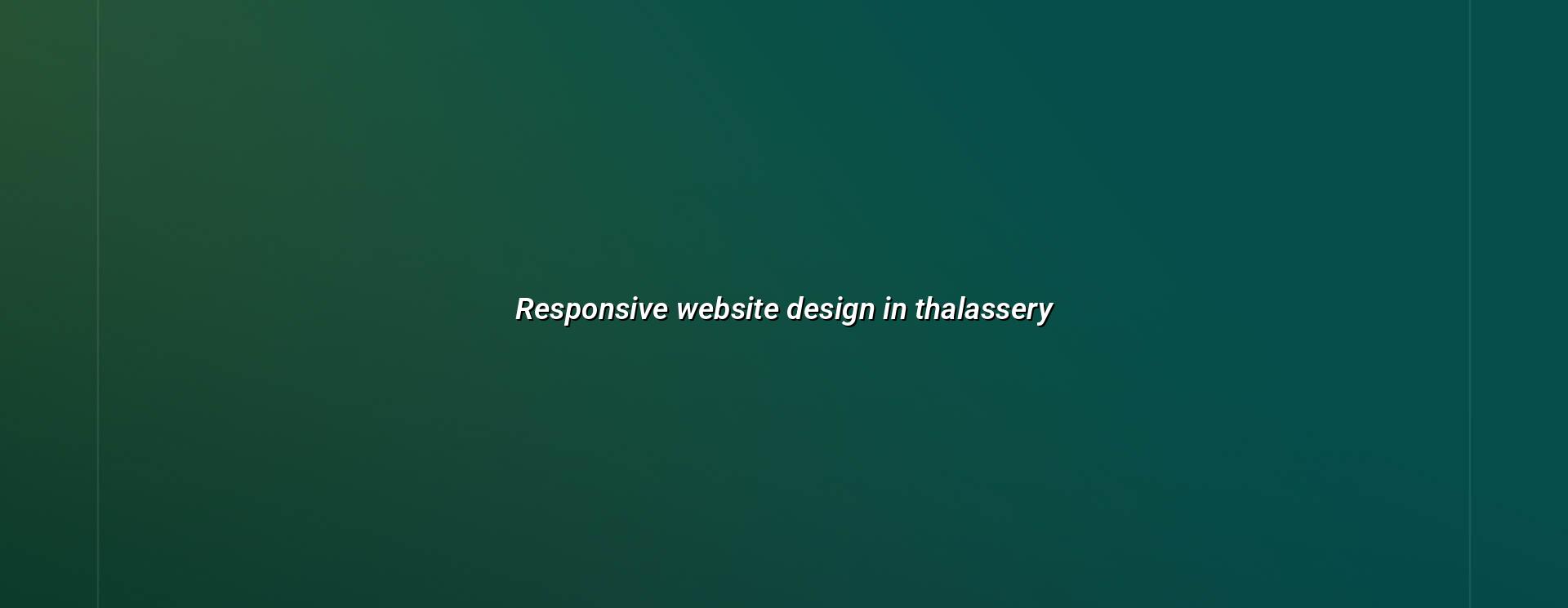 Responsive website design in Thalassery — WebGLITS