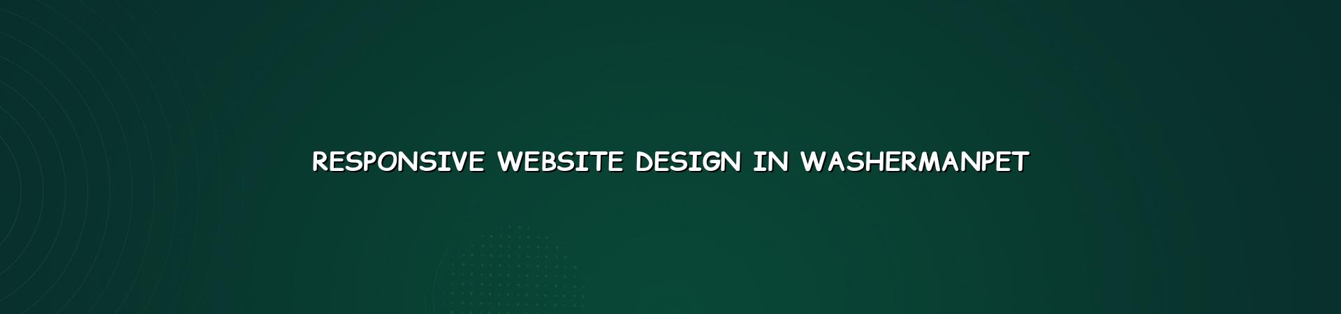 Responsive website design in Washermanpet by WebGLITS