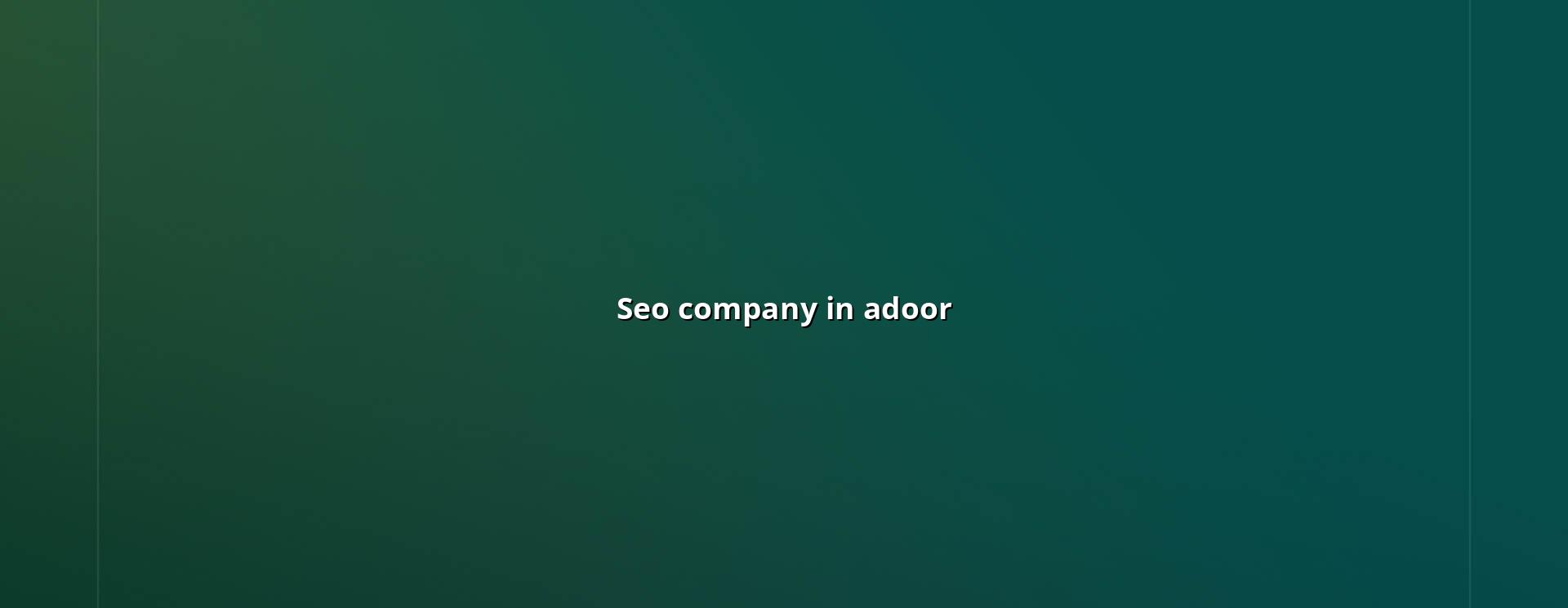 Seo company in Adoor in Nagercoil — WebGLITS