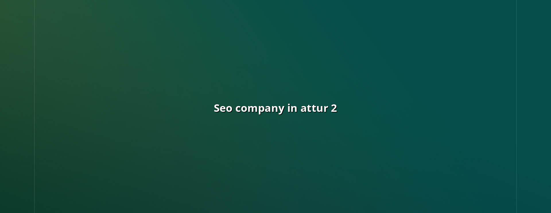 SEO checklist for Attur businesses