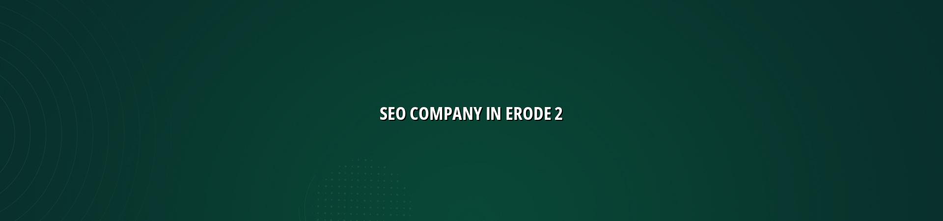 SEO planning checklist for Erode businesses