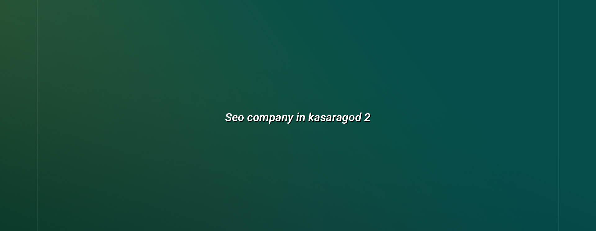 SEO planning for Kasaragod businesses
