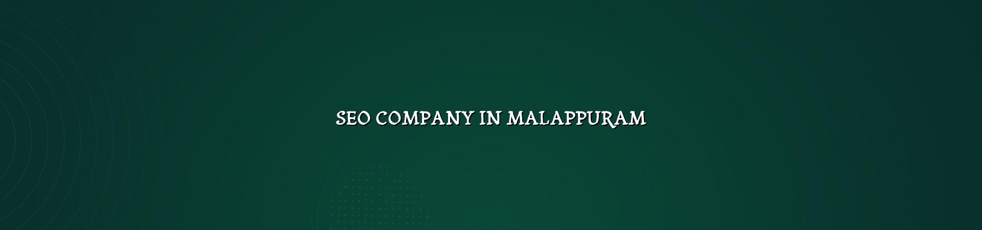 seo company in Malappuram — WebGLITS