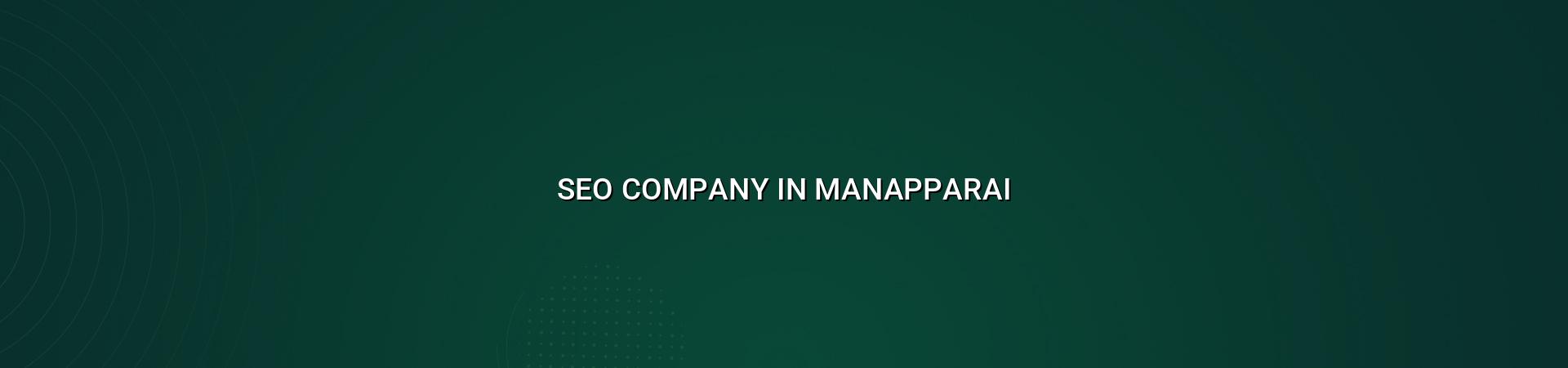 Seo company in Manapparai in Nagercoil — WebGLITS