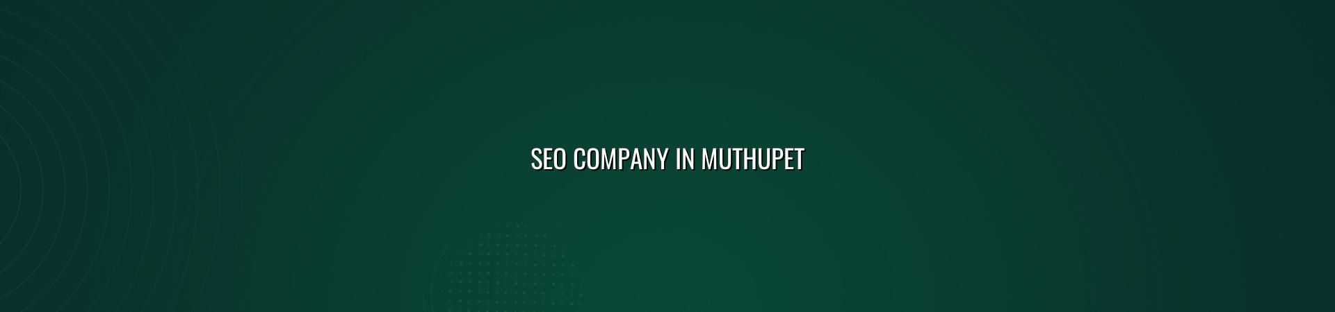 Seo company in Muthupet in Nagercoil — WebGLITS
