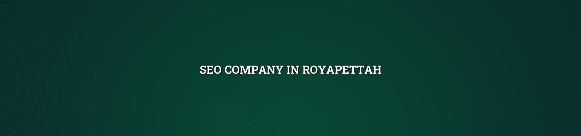 Seo company in Royapettah in Nagercoil — WebGLITS