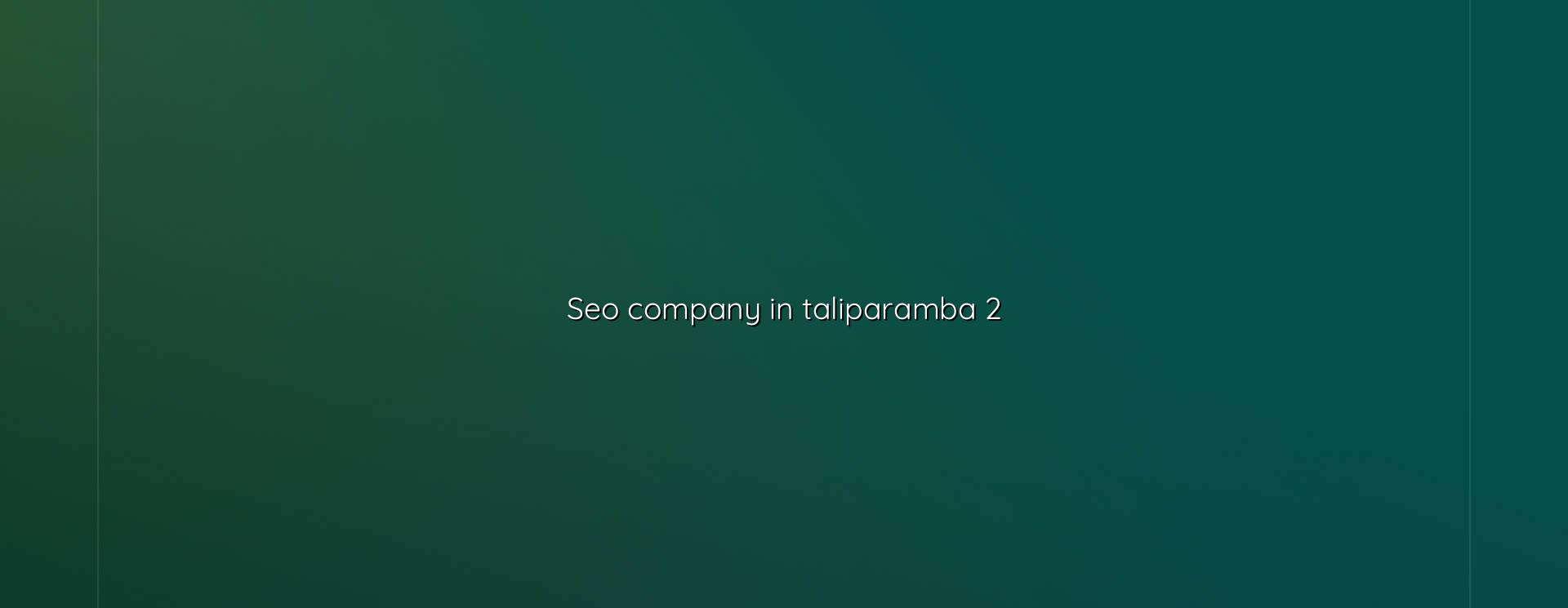 seo planning and local search checklist for Taliparamba