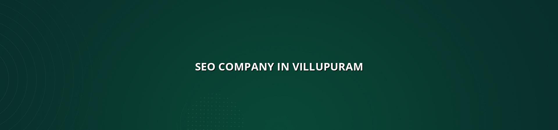 seo company in Villupuram in Nagercoil — WebGLITS