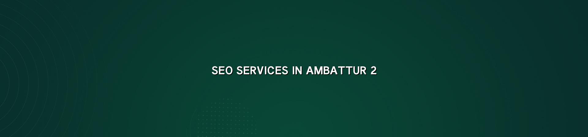 SEO Services Overview