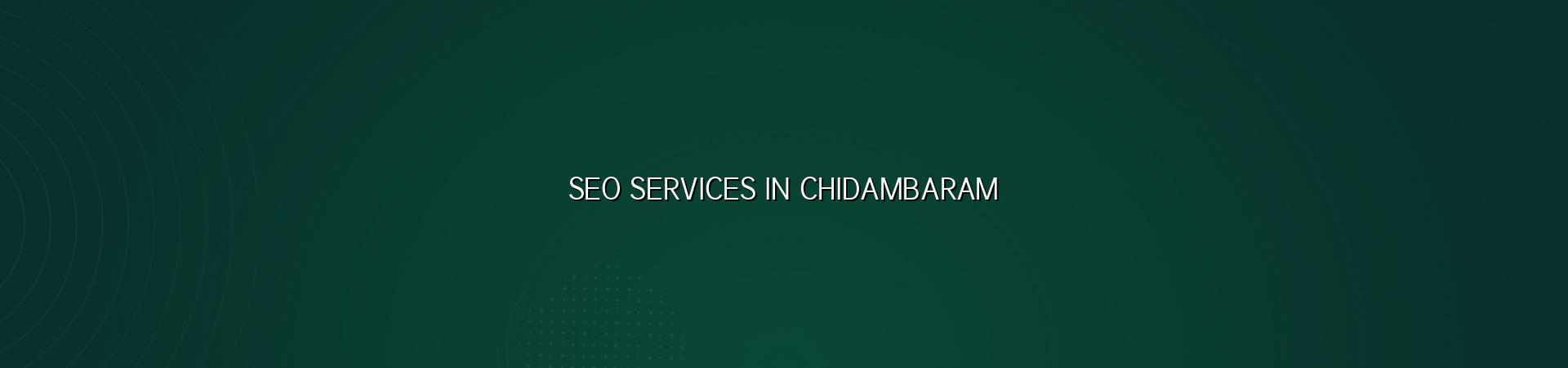 seo services in Chidambaram — WebGLITS