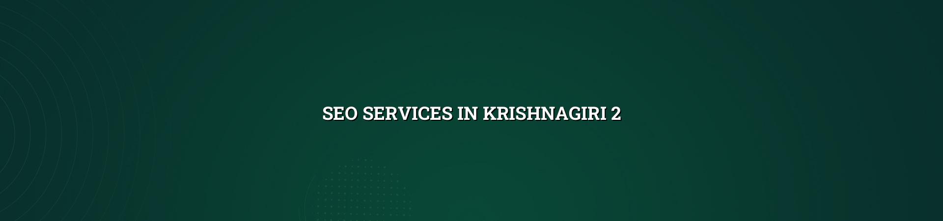 SEO checklist for Krishnagiri businesses