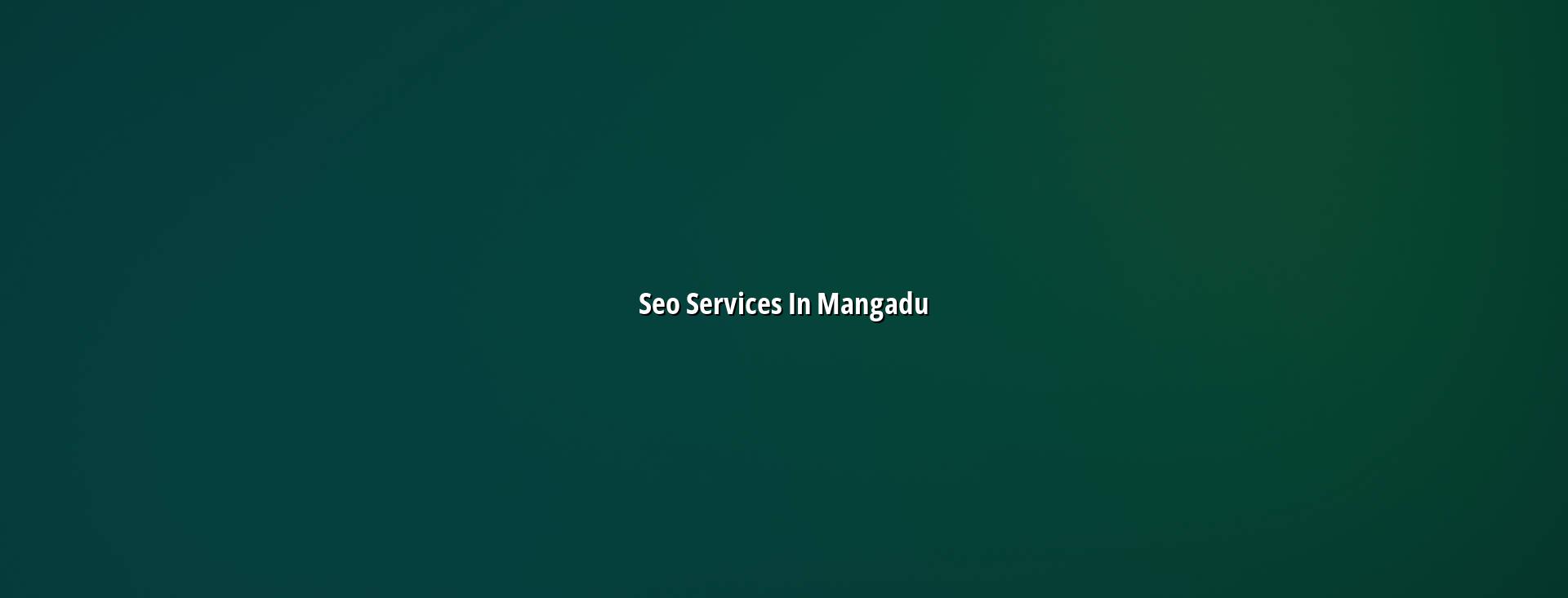 seo services in Mangadu — WebGLITS