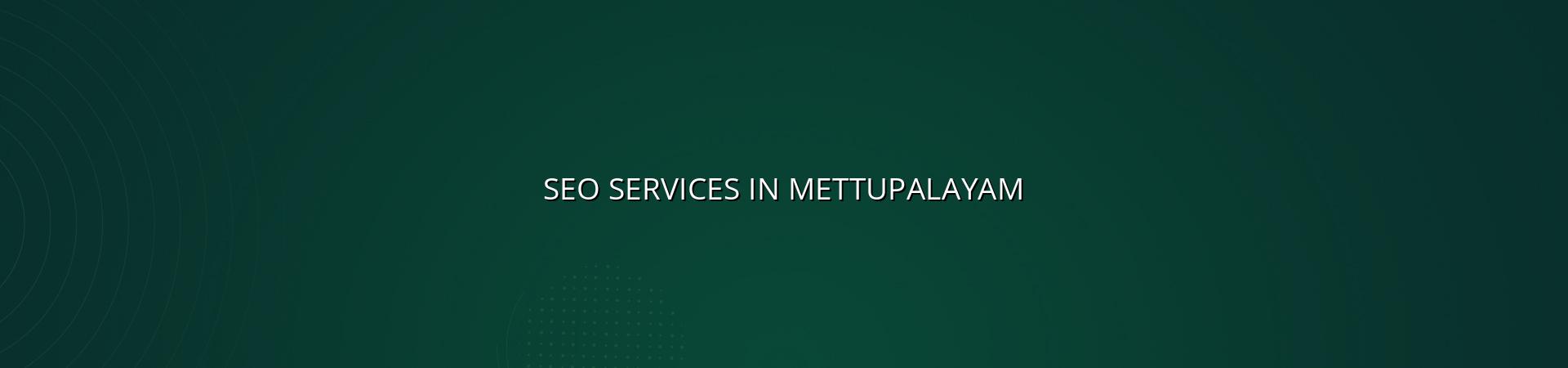 SEO services in Mettupalayam in Nagercoil — WebGLITS