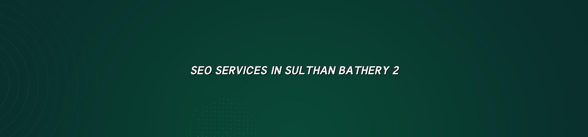 SEO checklist for Sulthan Bathery businesses