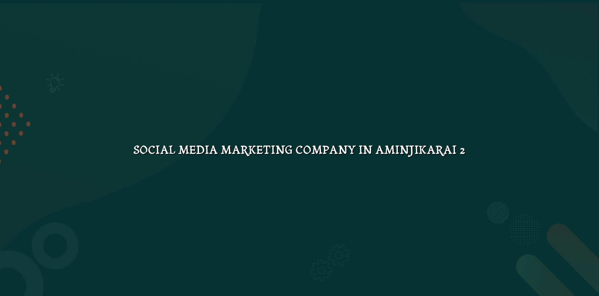Social media marketing checklist for Aminjikarai businesses