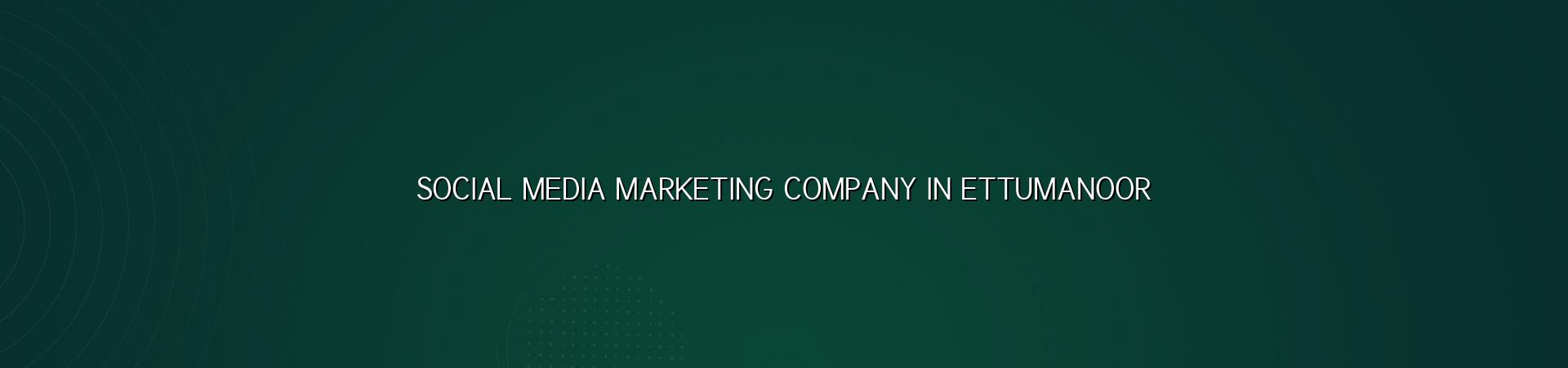 Social media marketing company in Ettumanoor — WebGLITS