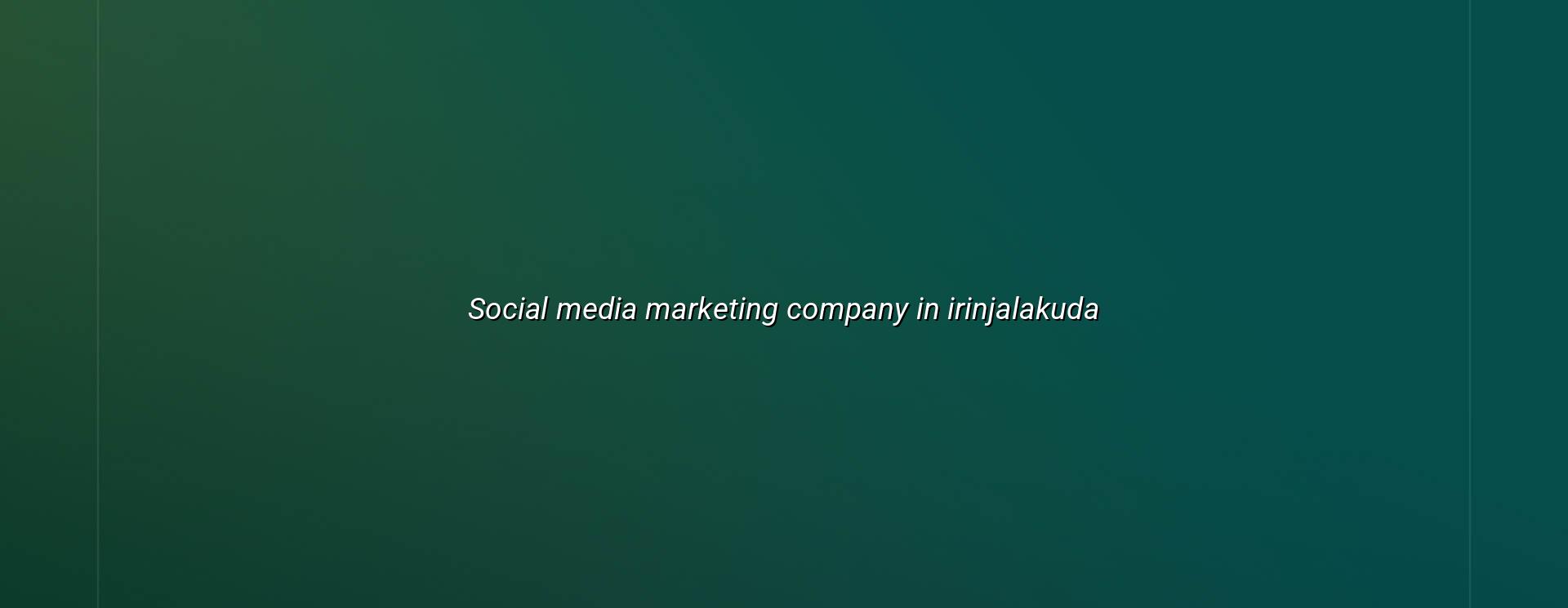 Social Media Marketing Company in Irinjalakuda in Nagercoil — WebGLITS
