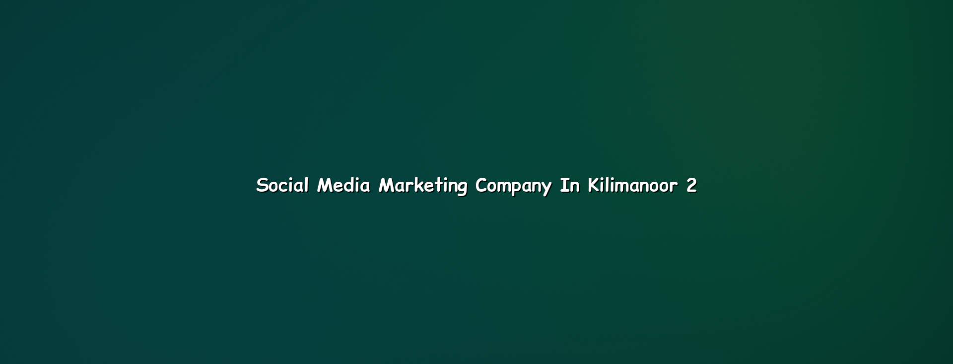 Social media marketing checklist for Kilimanoor businesses