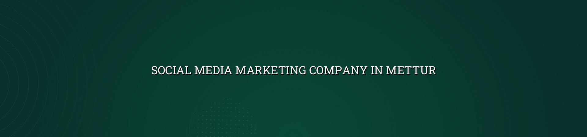 Social media marketing company in Mettur by WebGLITS