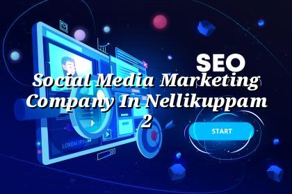 social media marketing strategy for Nellikuppam businesses