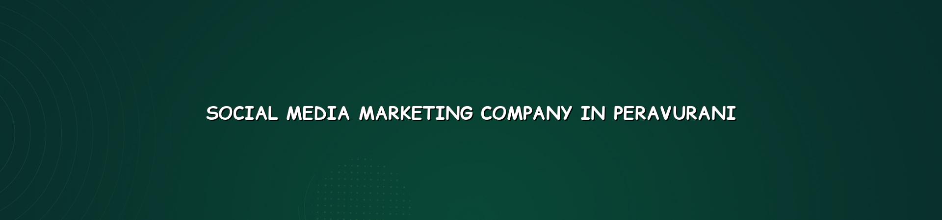 Social Media Marketing Company in Peravurani in Nagercoil — WebGLITS
