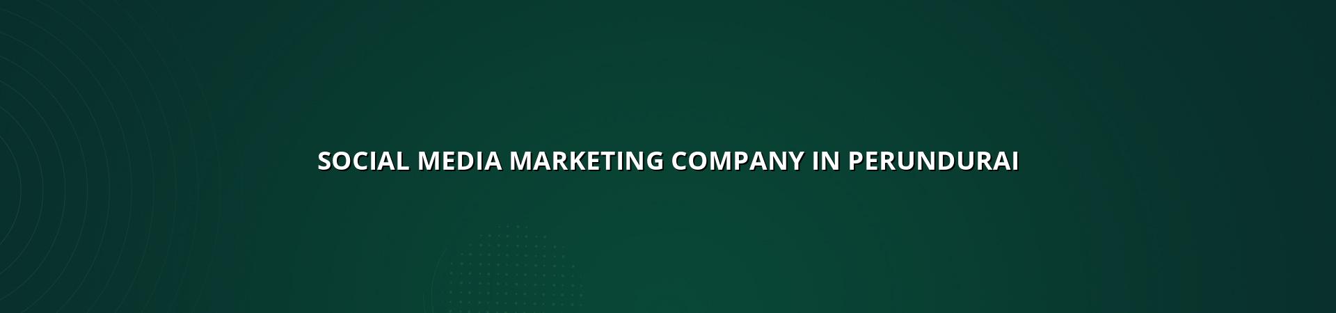 Social media marketing company in Perundurai in Nagercoil — WebGLITS