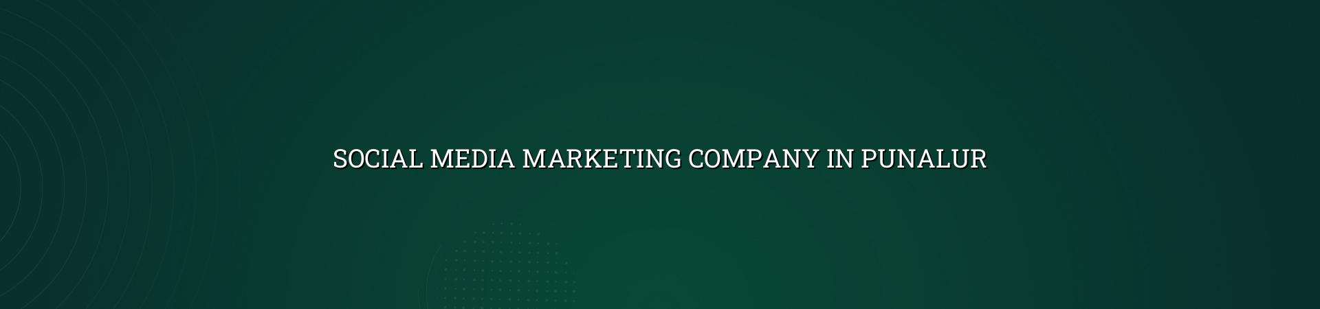 Social media marketing company in Punalur — WebGLITS