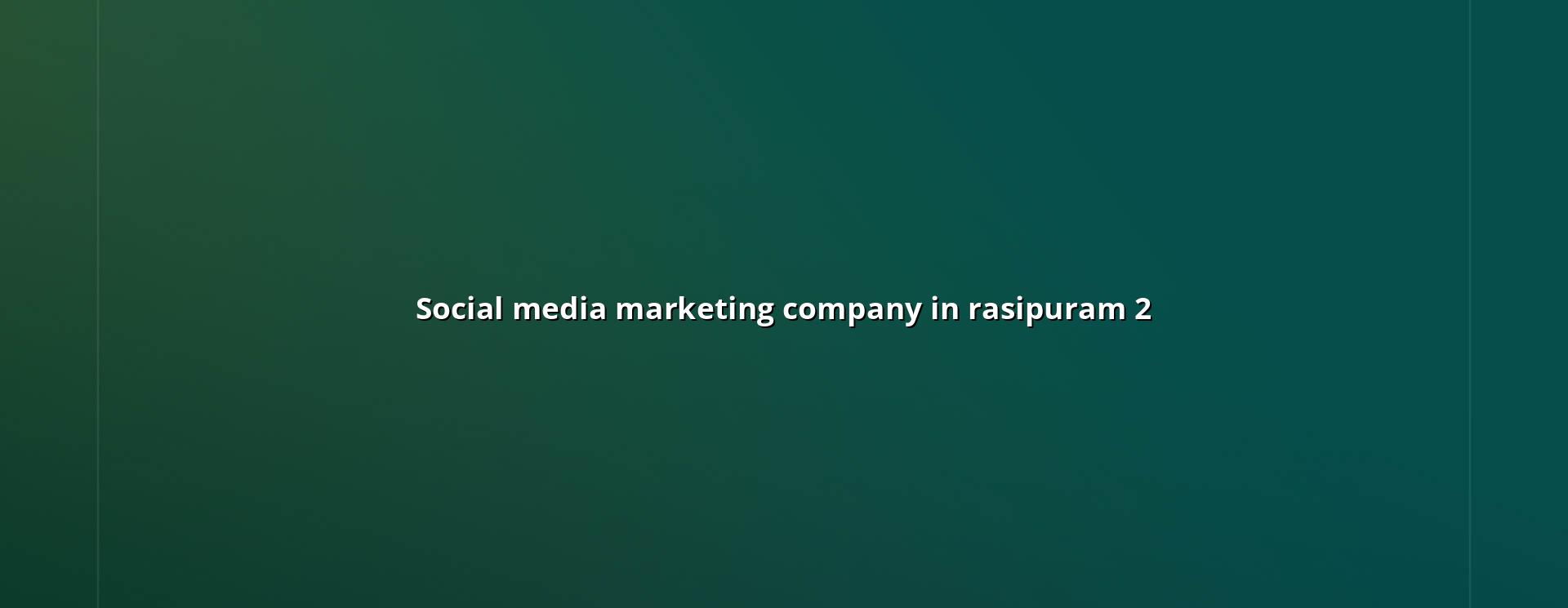 Social media marketing checklist for Rasipuram businesses