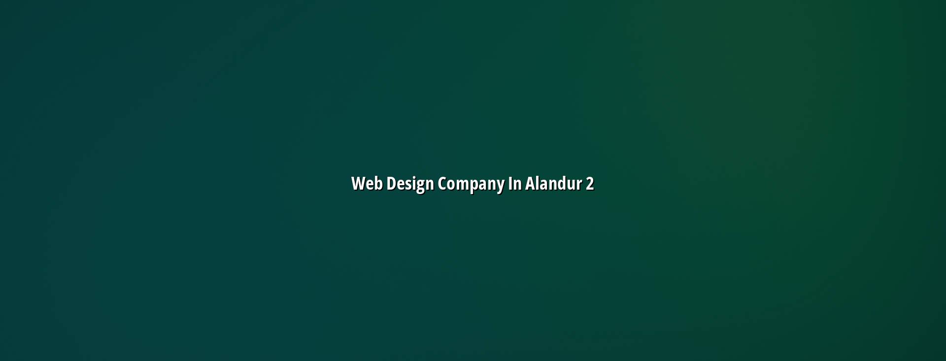 Website planning and design for Alandur businesses