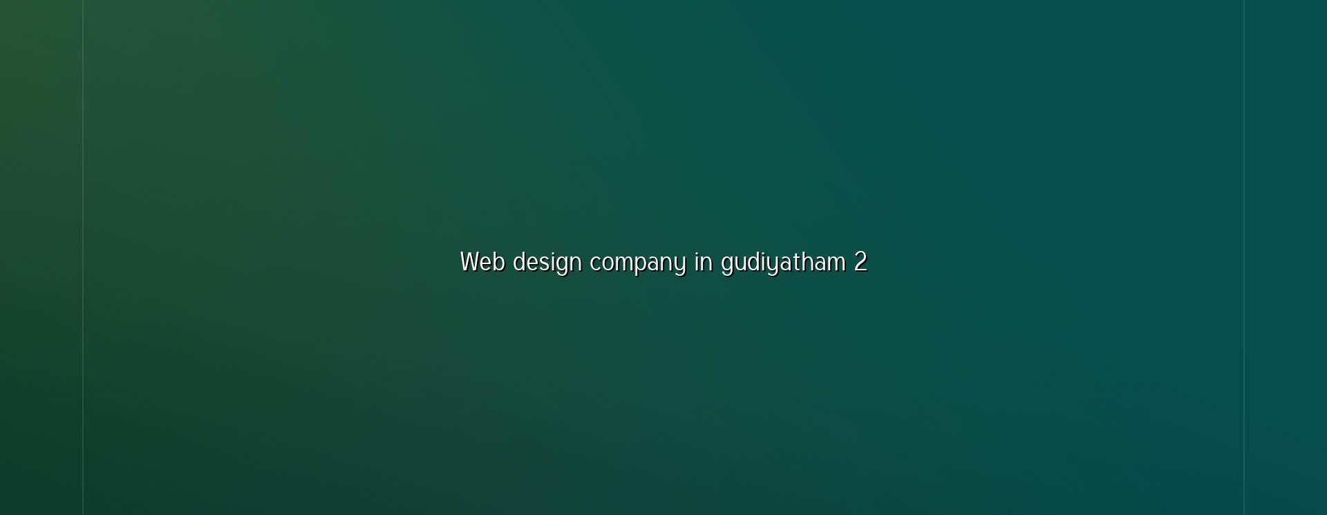Gudiyatham website design planning with WebGLITS