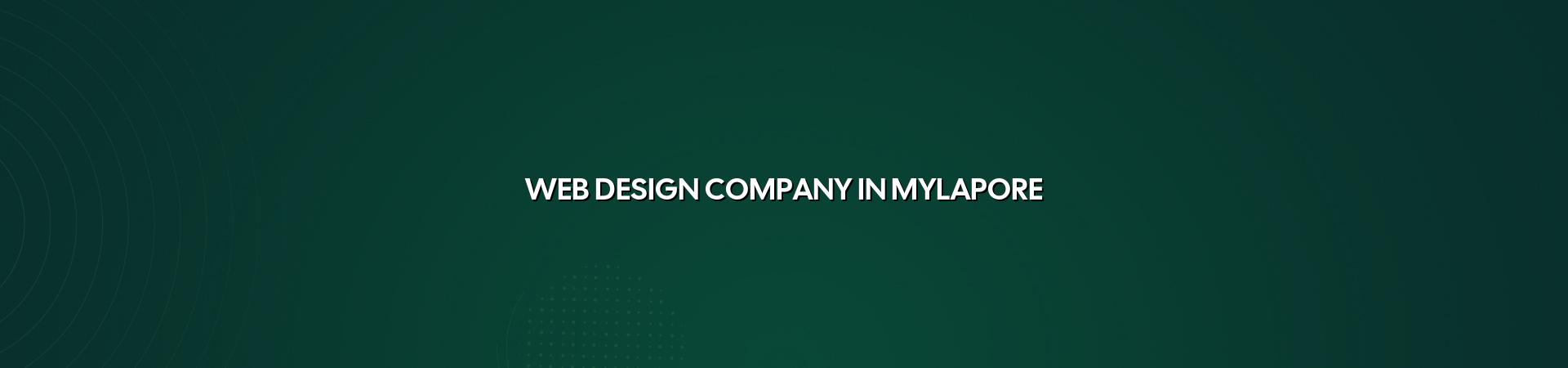 Web Design Company in Mylapore — WebGLITS