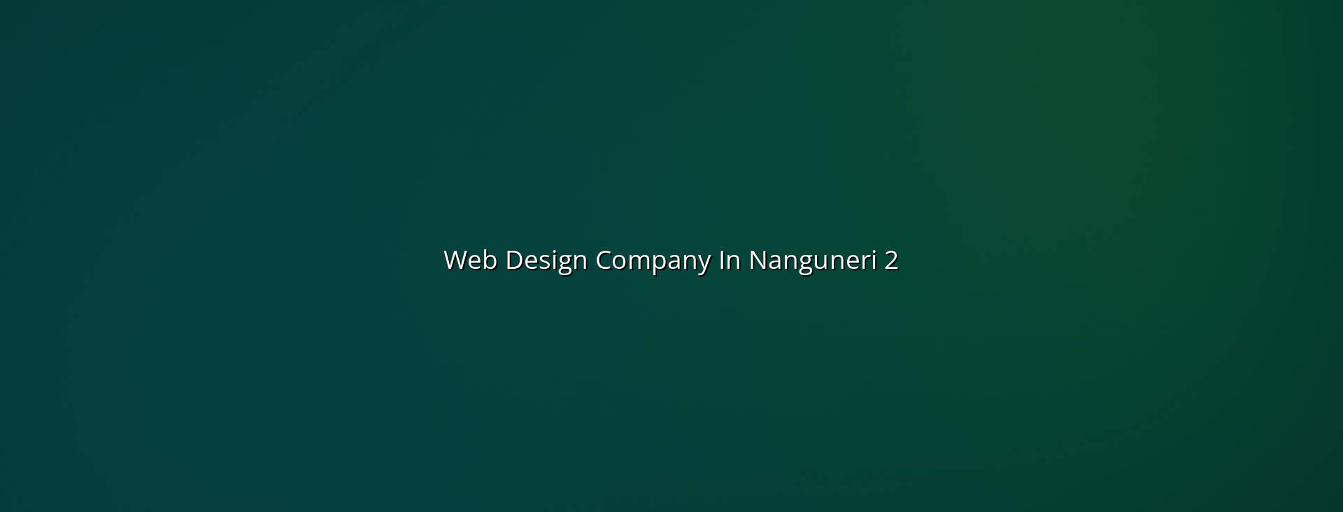 Website planning for Nanguneri businesses