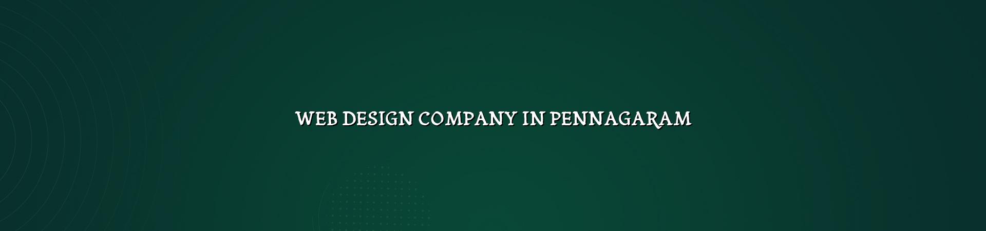 Web design company in Pennagaram — WebGLITS