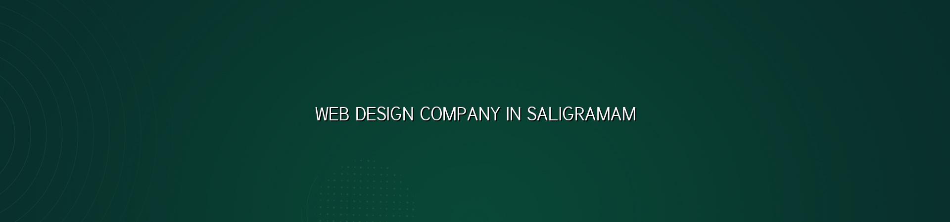 Web design company in Saligramam — WebGLITS