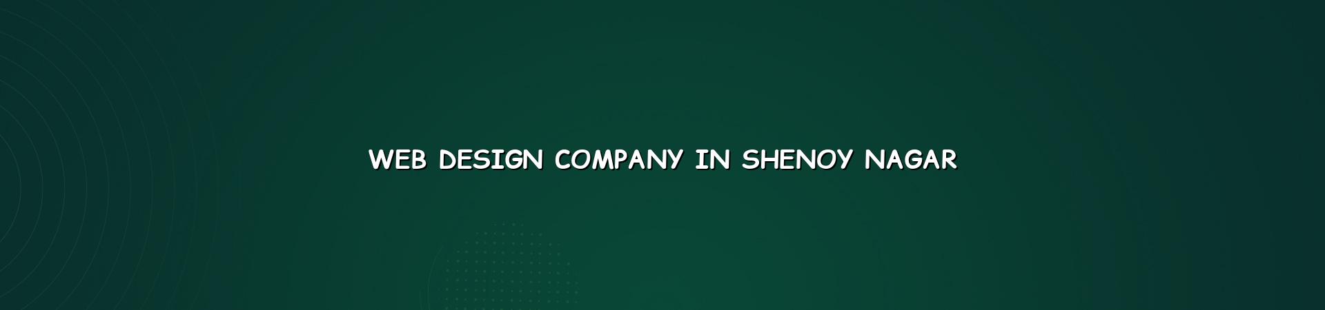 Web Design Company in Shenoy Nagar — WebGLITS