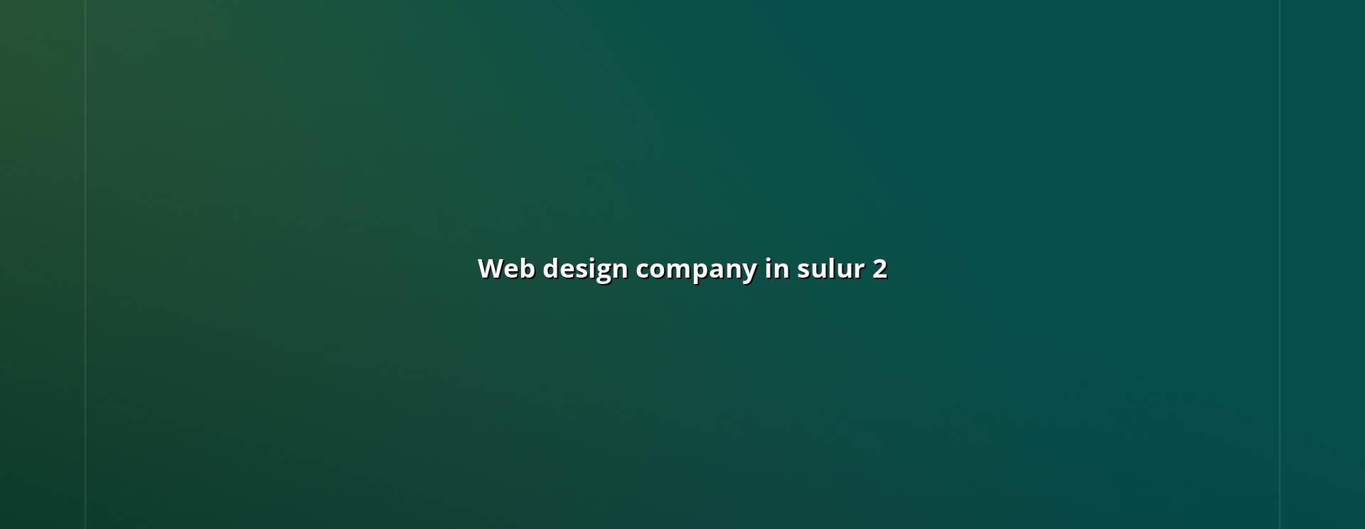 Sulur website planning and design checklist