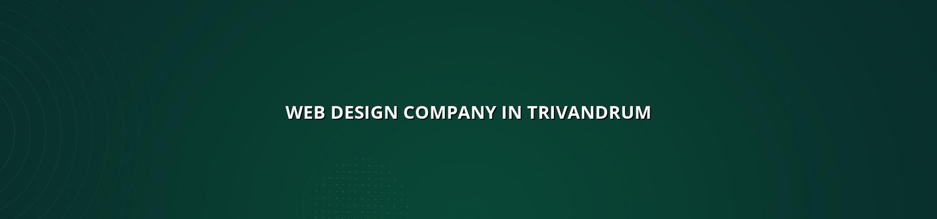 Web design company in Trivandrum — WebGLITS