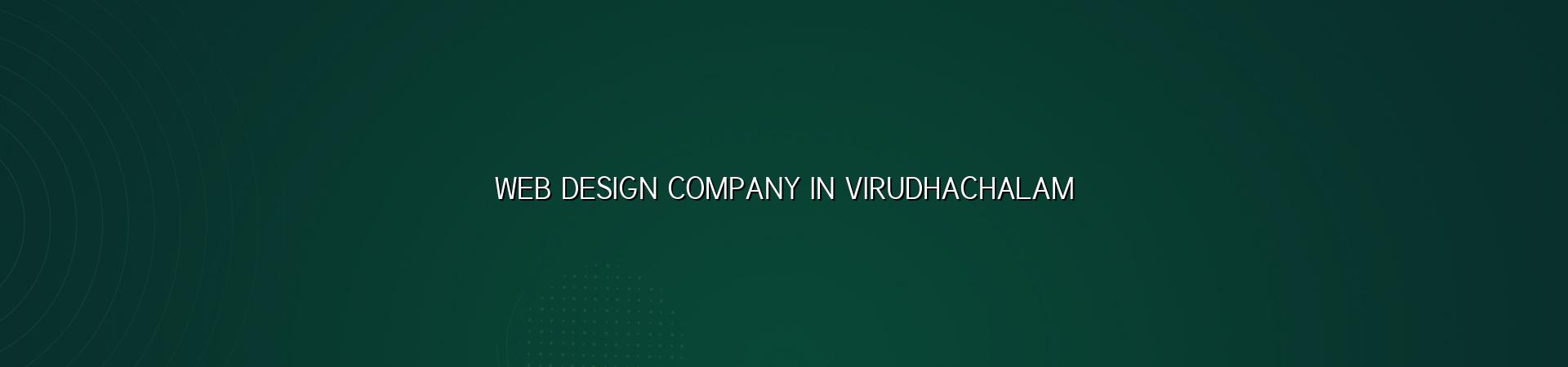 Web design company in Virudhachalam — WebGLITS