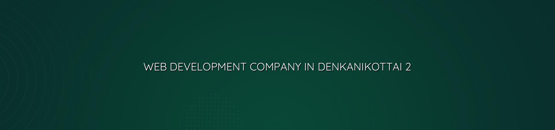 Denkanikottai business website development checklist