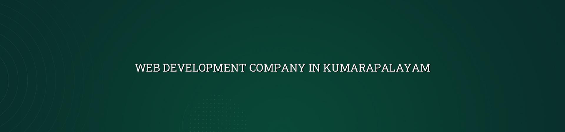Web development company in Kumarapalayam — WebGLITS