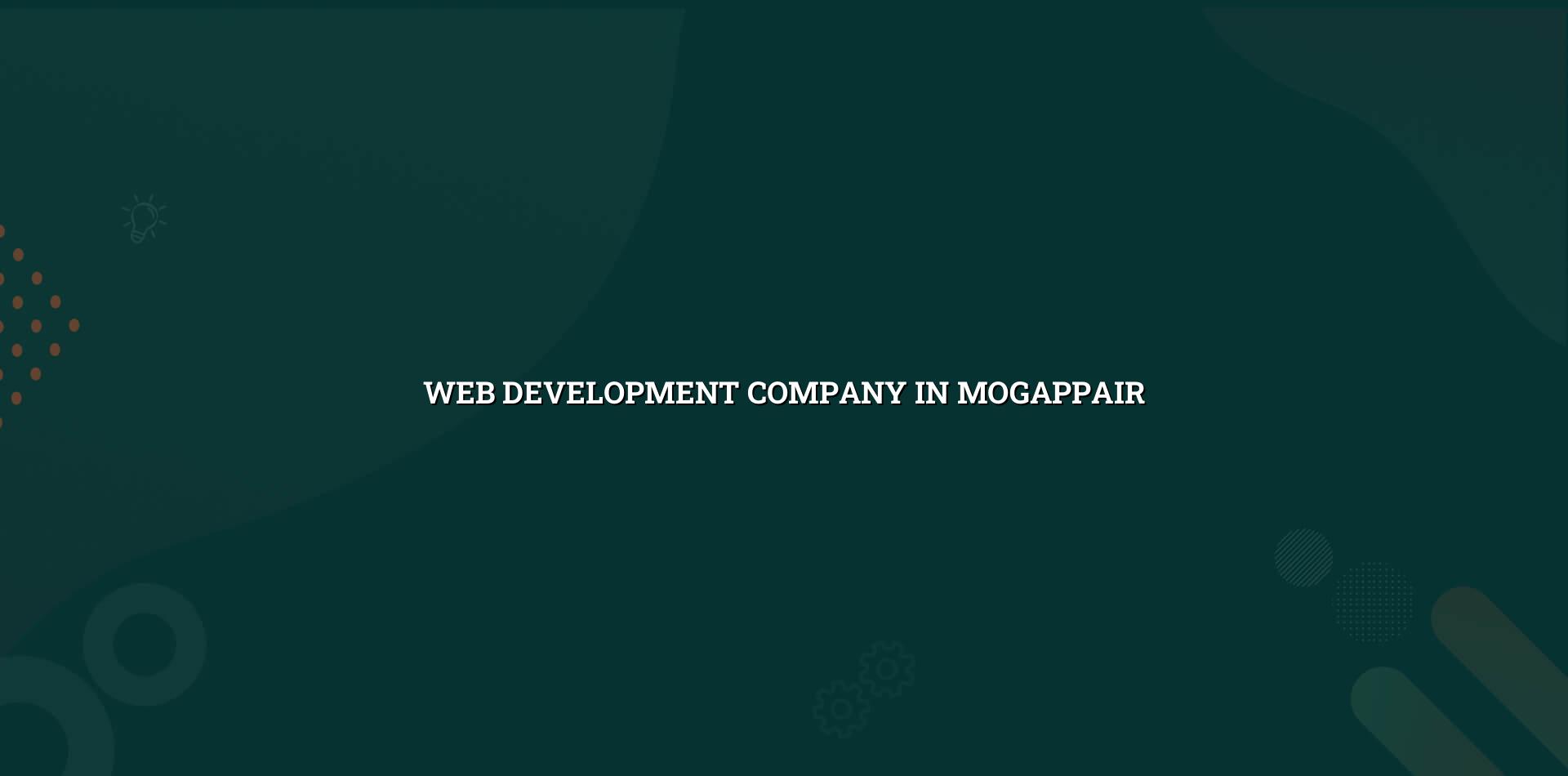 Web development company in Mogappair by WebGLITS