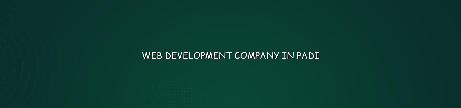Web Development Company In Padi in Nagercoil — WebGLITS