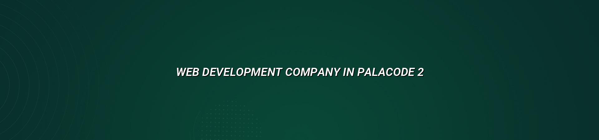 Web development planning for Palacode businesses