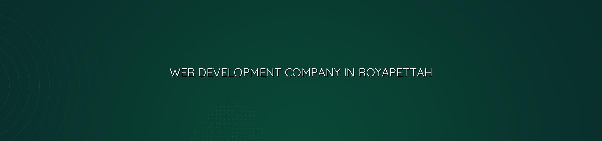 Web development company in Royapettah in Nagercoil — WebGLITS