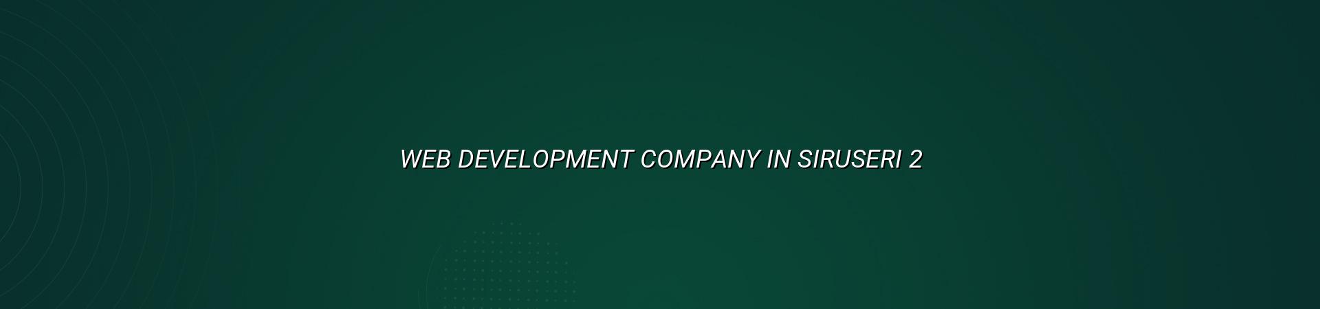 Website planning for Siruseri businesses