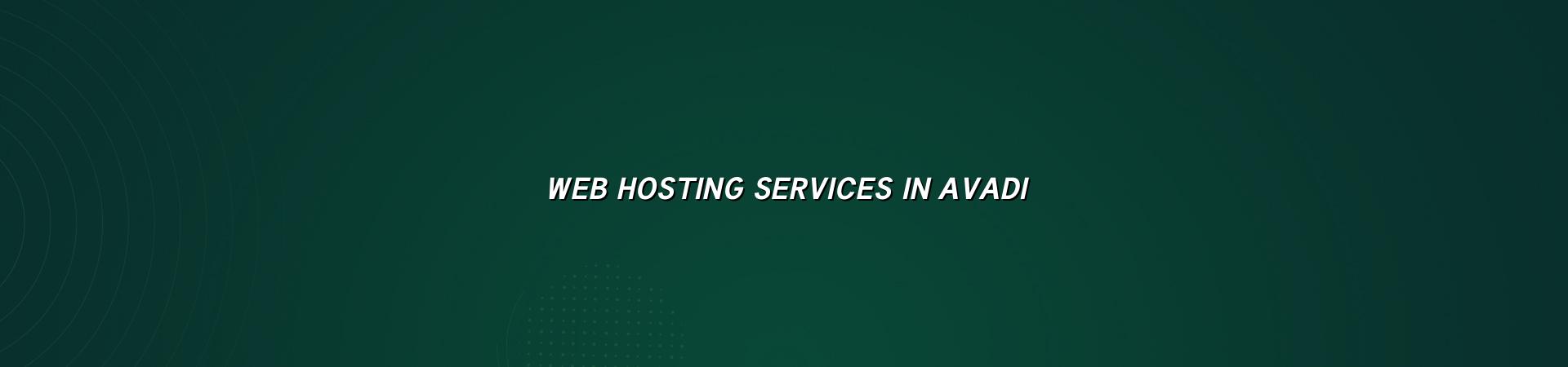 Web Hosting Services in Avadi | WebGLITS