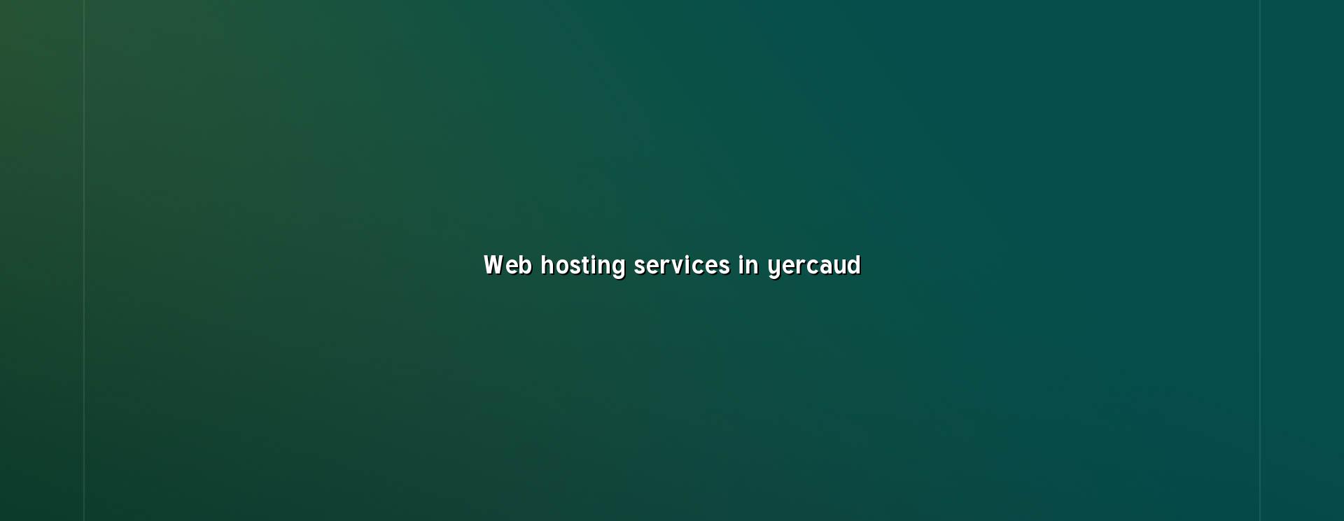 Web hosting services in Yercaud — WebGLITS